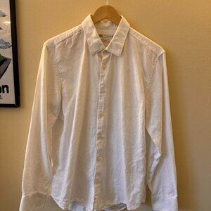 Zara Men's White Shirt